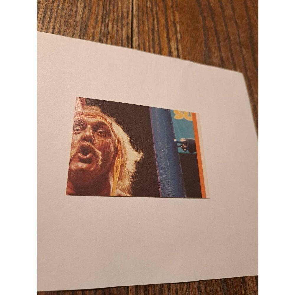 Vintage 1987 WWF Andre the Giant Sticker Trading Card Titan Sports Raw Ungraded - Picture 2 of 2
